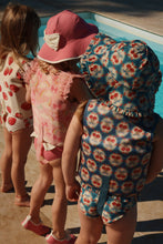 画像をギャラリービューアに読み込む, ELLIS SWIM VEST / コンゲススロイド フロートベスト スイムベスト ライフジャケット うきわ キッズ レオパード チェリーリボン KS102694
