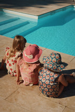 画像をギャラリービューアに読み込む, ELLIS SWIM VEST / コンゲススロイド フロートベスト スイムベスト ライフジャケット うきわ キッズ レオパード チェリーリボン KS102694