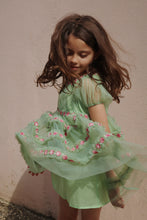 画像をギャラリービューアに読み込む, JOELLE DRESS / コンゲススロイド ドレス ワンピース キッズ グリーン KS102728