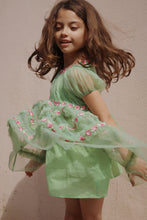 画像をギャラリービューアに読み込む, JOELLE DRESS / コンゲススロイド ドレス ワンピース キッズ グリーン KS102728