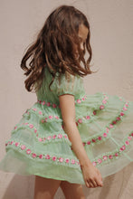 画像をギャラリービューアに読み込む, JOELLE DRESS / コンゲススロイド ドレス ワンピース キッズ グリーン KS102728