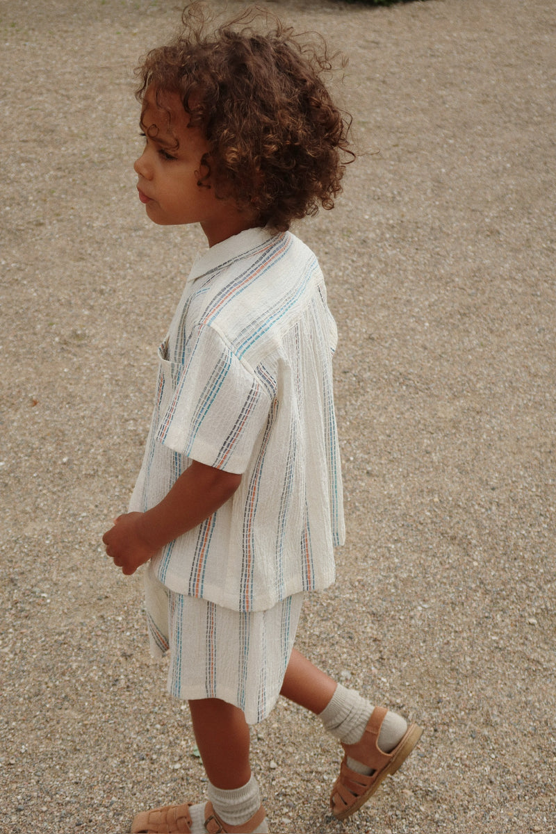 Kith (kidsライン) ⭐︎パッチワーク 半袖シャツ &ショートパンツ ohho パッチワーク風 ショートパンツ XL(110)｜Yahoo!フリマ（旧