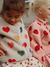 画像をギャラリービューアに読み込む, TEDDY JACKET GRS / コンゲススロイド テディージャケット ボア キッズ  ハート 恐竜 マリン KS103479