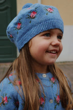 画像をギャラリービューアに読み込む, BELOU KNIT BERET / コンゲススロイド ニット ベレー帽 キッズ 帽子 ローズ ブルー チェリー KS101423