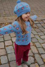 画像をギャラリービューアに読み込む, BELOU KNIT CARDIGAN / コンゲススロイド カーディガン ニット キッズ ローズ ブルー KS103711