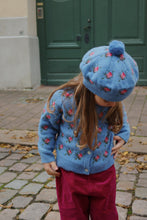 画像をギャラリービューアに読み込む, BELOU KNIT CARDIGAN / コンゲススロイド カーディガン ニット キッズ ローズ ブルー KS103711