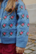 画像をギャラリービューアに読み込む, BELOU KNIT CARDIGAN / コンゲススロイド カーディガン ニット キッズ ローズ ブルー KS103711