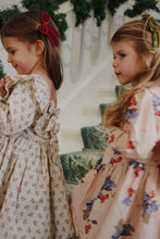 画像をギャラリービューアに読み込む, CIANNA LS BOW DRESS GOTS / コンゲススロイド ドレス ワンピース キッズ  葡萄や木の実 KS104262