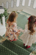 画像をギャラリービューアに読み込む, CIANNA LS BOW DRESS GOTS / コンゲススロイド ドレス ワンピース キッズ  葡萄や木の実 KS104262