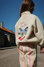 画像をギャラリービューアに読み込む, JAZZ TEDDY JACKET GRS / コンゲススロイド テディー ジャケット ボア キッズ ホワイト チェリーリボン KS104861