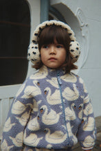 画像をギャラリービューアに読み込む, JODY TEDDY JACKET GRS - SWAN / コンゲススロイド キッズ アウター モコモコ スワン 白鳥 KS105720