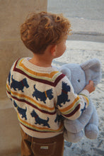 画像をギャラリービューアに読み込む, BELOU KNIT SWEATER / コンゲススロイド カーディガン ニット キッズ 子犬 スコティッシュ・テリア KS105908