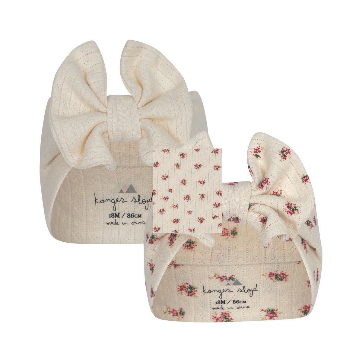 MINNIE 2 PACK BANDEAU GOTS / コンゲススロイド ベビーヘアー