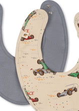 画像をギャラリービューアに読み込む, BASIC 2 PACK BIB / コンゲススロイド 2枚組 スタイ 赤ちゃん よだれかけ ベビー ビブ 車 レーシングカー KS101404