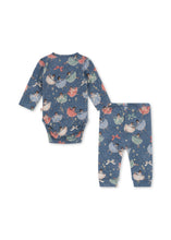 画像をギャラリービューアに読み込む, BASIC NEWBORN SET GOTS / コンゲススロイド ベビー ロンパース 上下セット ホリデーコレクション KS101891