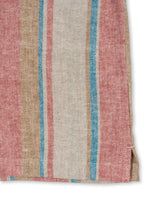 画像をギャラリービューアに読み込む, VENICE SS SHIRT / コンゲススロイド リネン シャツ キッズ マルチストライプ KS102448