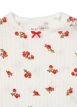 画像をギャラリービューアに読み込む, MINNIE BODY GOTS / コンゲススロイド 長袖ロンパース オーガニックコットン100% ベビー ハートピンク 薔薇 KS102585