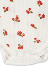 画像をギャラリービューアに読み込む, MINNIE BODY GOTS / コンゲススロイド 長袖ロンパース オーガニックコットン100% ベビー ハートピンク 薔薇 KS102585