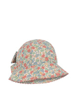 画像をギャラリービューアに読み込む, ELIN BOW SUN HAT GOTS / コンゲススロイド サンハット キッズ 帽子 花柄 KS102732