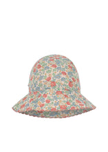 画像をギャラリービューアに読み込む, ELIN BOW SUN HAT GOTS / コンゲススロイド サンハット キッズ 帽子 花柄 KS102732
