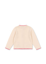 画像をギャラリービューアに読み込む, COLLETTE KNIT CARDIGAN / コンゲススロイド キッズ ニット カーディガン ブーケ お花の刺繍 KS102823