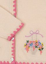 画像をギャラリービューアに読み込む, COLLETTE KNIT CARDIGAN / コンゲススロイド キッズ ニット カーディガン ブーケ お花の刺繍 KS102823