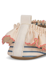 画像をギャラリービューアに読み込む, GINA FRILL SWIM SHOES / コンゲススロイド スイムシューズ 水着 靴 ベビーキッズ ブルーストライプ KS103287