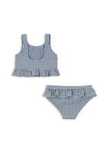 画像をギャラリービューアに読み込む, SOLINE BIKINI / コンゲススロイド スイムウエア ビキニ水着 ベビーキッズ インディゴ ギンガムチェック KS103333