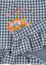 画像をギャラリービューアに読み込む, SOLINE BIKINI / コンゲススロイド スイムウエア ビキニ水着 ベビーキッズ インディゴ ギンガムチェック KS103333