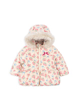 画像をギャラリービューアに読み込む, SIGGE JACKET GRS / コンゲススロイド パファージャケット パファーコート キッズ 薔薇とリボン KS103534