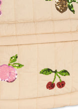 画像をギャラリービューアに読み込む, JUNO QUILTED SEQUIN BACKPACK MIDI - FRAPPÉ / コンゲススロイド  キルト スパンコール リュック バックパック キッズ フルーツ KS103554