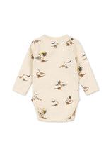 画像をギャラリービューアに読み込む, BASIC LS NEWBORN BODY GOTS/ コンゲススロイド 長袖 新生児 ベビーロンパース 前開き KS103703