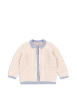 画像をギャラリービューアに読み込む, EMMA CARDIGAN / コンゲススロイド カーディガン ニット メリノウール100% キッズ ハートボタン KS103804