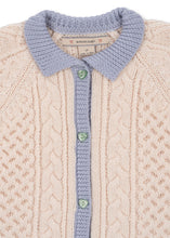 画像をギャラリービューアに読み込む, EMMA CARDIGAN / コンゲススロイド カーディガン ニット メリノウール100% キッズ ハートボタン KS103804