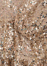 画像をギャラリービューアに読み込む, LILA SEQUINS BOW DRESS / コンゲススロイド キッズ ドレス 長袖 ワンピース リボン スパンコール KS103858