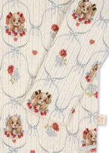 画像をギャラリービューアに読み込む, MINNIE BODY GOTS / コンゲススロイド 長袖 ベビーロンパース オーガニックコットン100% 子犬 リボン KS103916