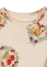 画像をギャラリービューアに読み込む, BASIC BLOUSE/PANTS SET GOTS / コンゲススロイド ルームウエア パジャマ オーガニックコットン ホリデーコレクション クリスマス KS104214