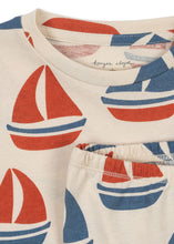 画像をギャラリービューアに読み込む, GIO LS SET GOTS / コンゲススロイド 上下セット オーガニックコットン100% ヨット KS104839