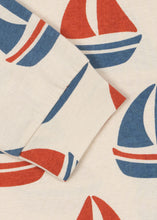 画像をギャラリービューアに読み込む, GIO LS SET GOTS / コンゲススロイド 上下セット オーガニックコットン100% ヨット KS104839