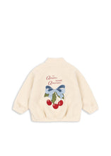 画像をギャラリービューアに読み込む, JAZZ TEDDY JACKET GRS / コンゲススロイド テディー ジャケット ボア キッズ ホワイト チェリーリボン KS104861