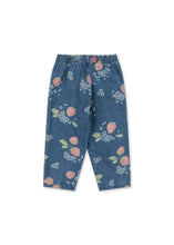 画像をギャラリービューアに読み込む, MAGOT FRILL PANTS GOTS - MARMELADE SUN / コンゲススロイド キッズ デニムパンツ ジーンズ ジーパン イチゴ KS104970