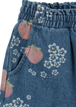 画像をギャラリービューアに読み込む, MAGOT FRILL PANTS GOTS - MARMELADE SUN / コンゲススロイド キッズ デニムパンツ ジーンズ ジーパン イチゴ KS104970