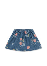 画像をギャラリービューアに読み込む, MAGOT SKIRT GOTS - MARMELADE SUN / コンゲススロイド キッズ デニムスカート イチゴ KS104976