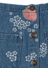 画像をギャラリービューアに読み込む, MAGOT SKIRT GOTS - MARMELADE SUN / コンゲススロイド キッズ デニムスカート イチゴ KS104976