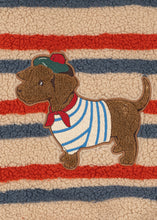 画像をギャラリービューアに読み込む, JODY EMBROIDERY TEDDY JACKE / コンゲススロイド キッズ アウター モコモコ ダックスフンド 犬 KS105712