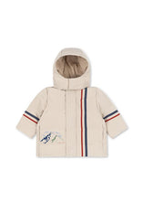 画像をギャラリービューアに読み込む, RUTHERFORD DOWN JACKET GR / コンゲススロイド パファージャケット ダウンコート キッズ ホワイト トリコロール KS105739