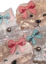 画像をギャラリービューアに読み込む, 4 PACK SMALL HAIR CLAW / コンゲススロイド 4個入り バンスクリップ ヘアアクセサリー キッズ ヘアクリップ 子猫と子犬 KS105867