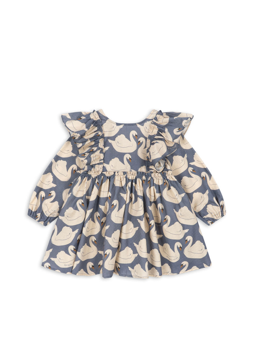 EVIA LS BOW DRESS GOTS / コンゲススロイド ドレス 長袖 ワンピース