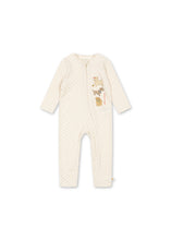 画像をギャラリービューアに読み込む, GIO ZIP ONESIE GOTS - DREAM TEAM / コンゲススロイド 新生児 前開き 長袖 ベビーオールインワン KS106033