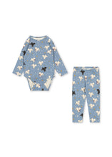 画像をギャラリービューアに読み込む, BASIC BODY/PANTS SET GOTS / コンゲススロイド ベビー 長袖 ロンパースセットアップ オーガニックコットン KS106379